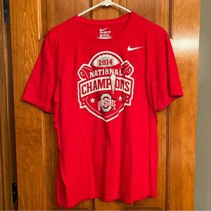 Nike Ohio State 2014 National Football Championship T-Shirt